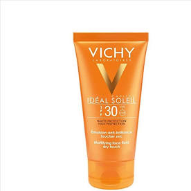 IDEAL SOLEIL VISO DRY TOUCH SPF30 50 ML - famajoy.it