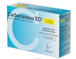 CARBOCISTEINA EG (generico fluifort- catarro)*10BUST 2,7G - famajoy.it
