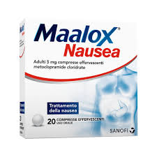 MAALOX NAUSEA*20CPR EFF 5MG - famajoy.it