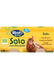 HERO SOLO OMOGENEIZZATO POLLO 100% BIO 2X80G - famajoy.it