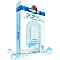 MEDICAZIONE COMPRESSA AUTOADESIVA DERMOATTIVA IPOALLERGENICA AERATA MASTER-AID DROP MED 10,5X20 5 PEZZI - famajoy.it