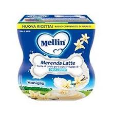 MELLIN MERENDA LATTE BANANA 2 X 100 G - famajoy.it
