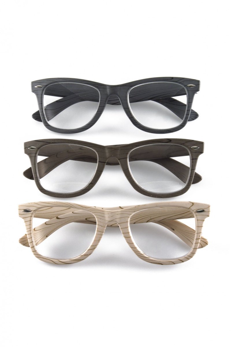 OCCHIALE PREMONTATO WOOD WOBE BEIGE +2,00 DIOTTRIE - famajoy.it