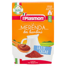 PLASMON MERENDA LATTE CACAO AS 2 X 120 G - famajoy.it