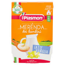 PLASMON MERENDA LATTE VANIGLIA AS 2 X 120 G - famajoy.it