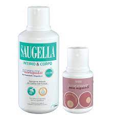SAUGELLA  INTIMO&CORPO 500 ML+100 DIVERSE MA UGUALI BUNDLE                                 ML IN OMAGGIO - famajoy.it