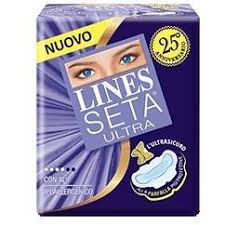 LINES SETA ULTRA ASSORBENTI CON ALI 11 PEZZI - famajoy.it