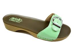 ZOCCOLO SOLE MIO MINT CON PLANTARE IN GEL 37-38 - famajoy.it