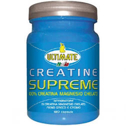 Ultimate Italia Creatine Supreme Integratore Alimentare 180 Capsule - famajoy.it
