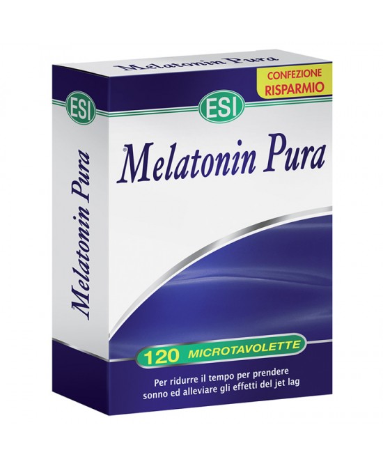 ESI MELATONIN PURA 120 MICROTAVOLETTE - famajoy.it