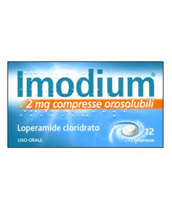 IMODIUM*12CPR OROSOL 2MG - famajoy.it