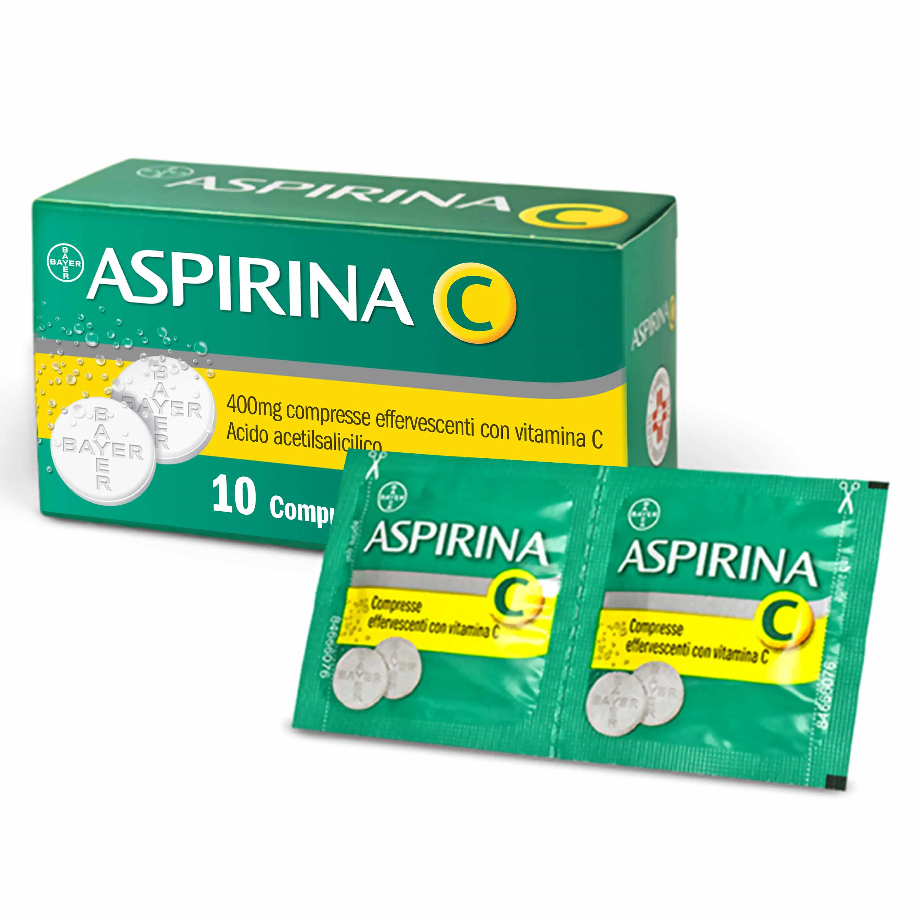 ASPIRINA C*10CPR EFF 400+240MG - famajoy.it