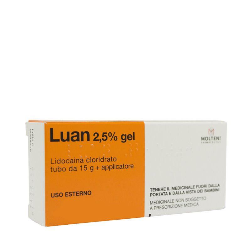 LUAN*GEL 15G 2,5%+APPLICATORE - famajoy.it
