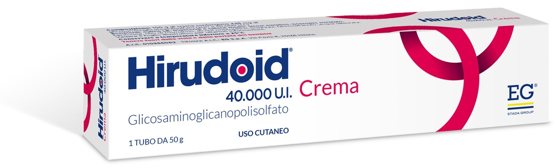 HIRUDOID 40000UI*CREMA 50G - famajoy.it
