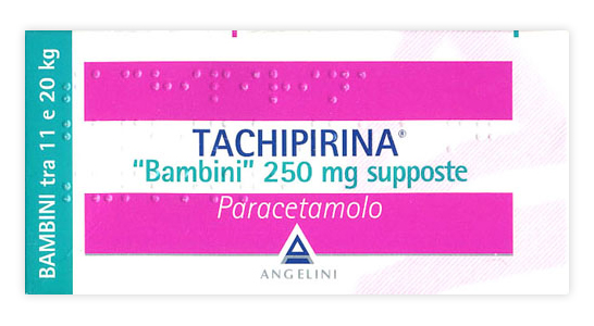 TACHIPIRINA*BB 10SUPP 250MG - famajoy.it