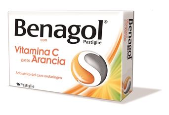 BENAGOL VIT C*16PAST ARANCIA - famajoy.it