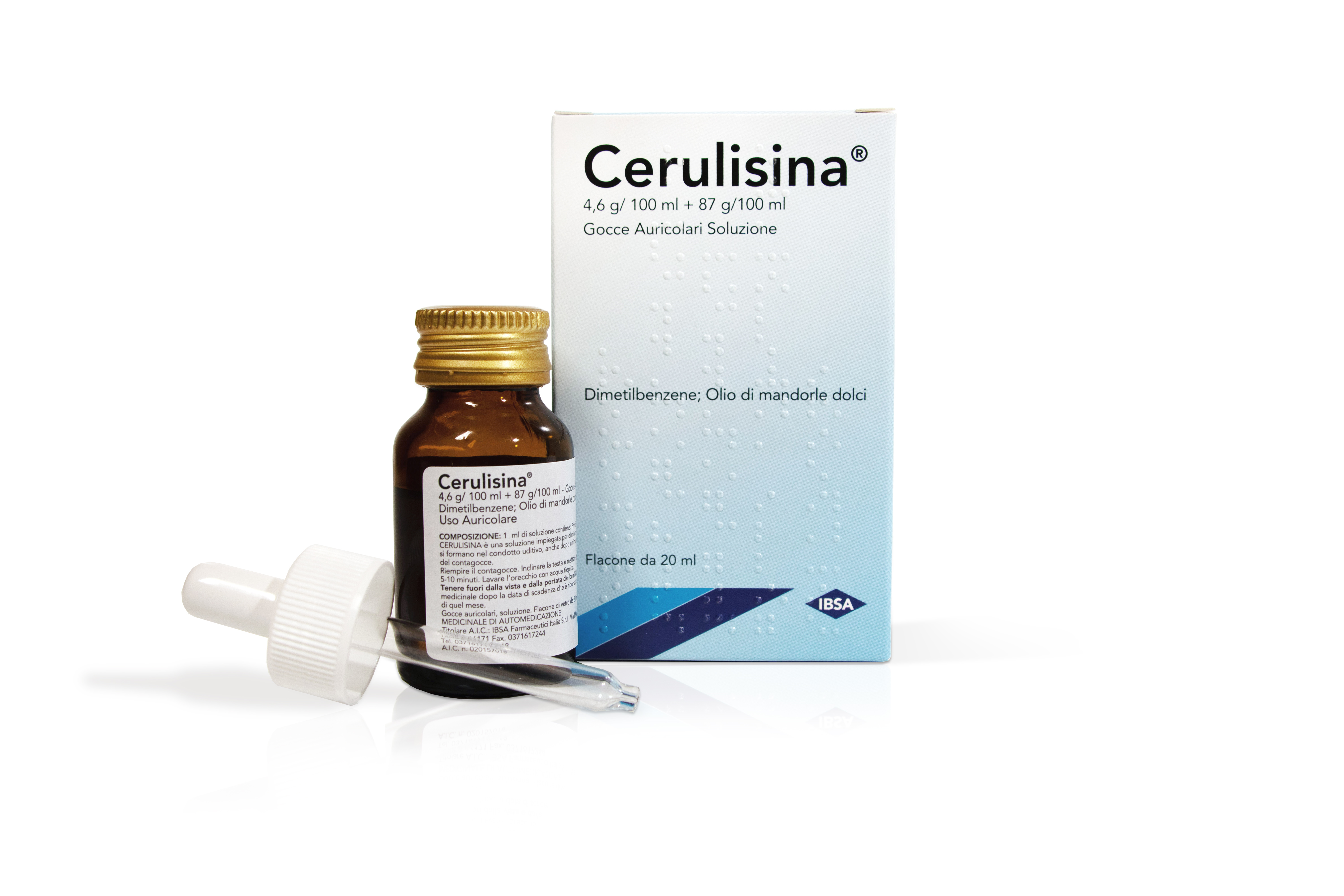 CERULISINA*GTT OTO FL 20ML - famajoy.it