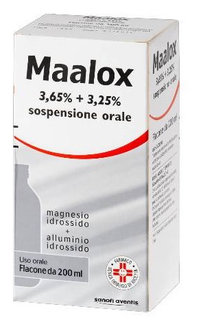 MAALOX*OS SOSP 200ML3,65+3,25% - famajoy.it