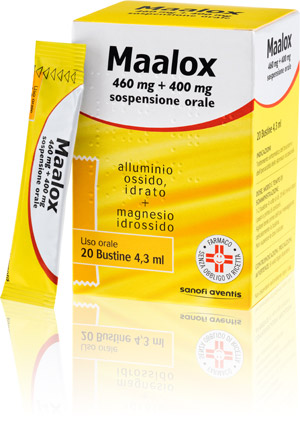 MAALOX*OS 20BUST 460MG+400MG - famajoy.it