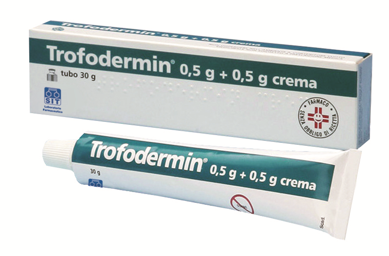 Sit Trofodermin 0,5g+0,5g Crema Dermatologica Ulcere-Piaghe-Abrasioni 30g - famajoy.it