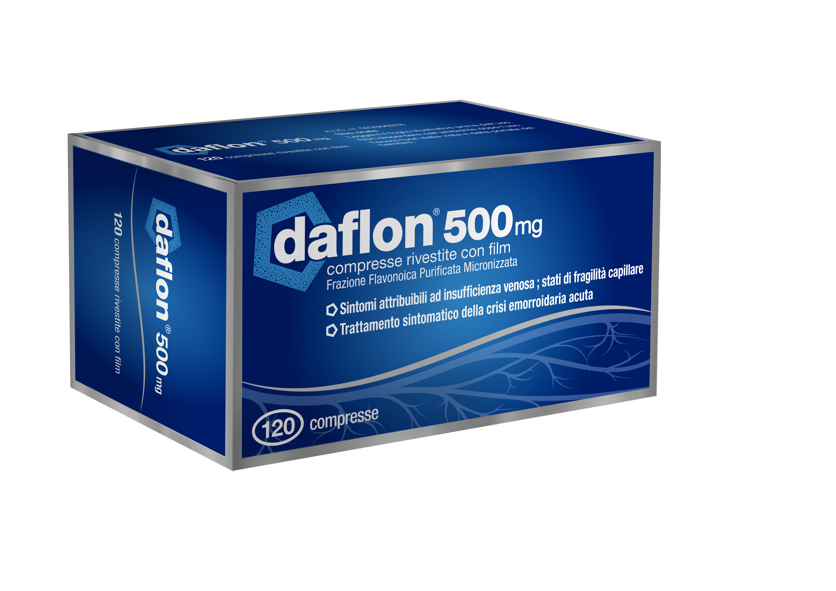 DAFLON*120CPR RIV 500MG - famajoy.it