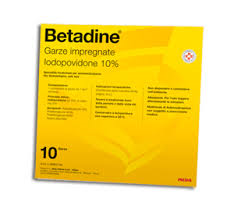 BETADINE*10GARZE IMPREGN 10x10 - famajoy.it