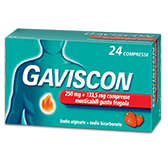 GAVISCON*24CPR FRAG250+133,5MG - famajoy.it