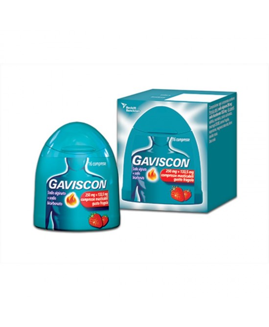 GAVISCON*16CPR FRAG250+133,5MG - famajoy.it