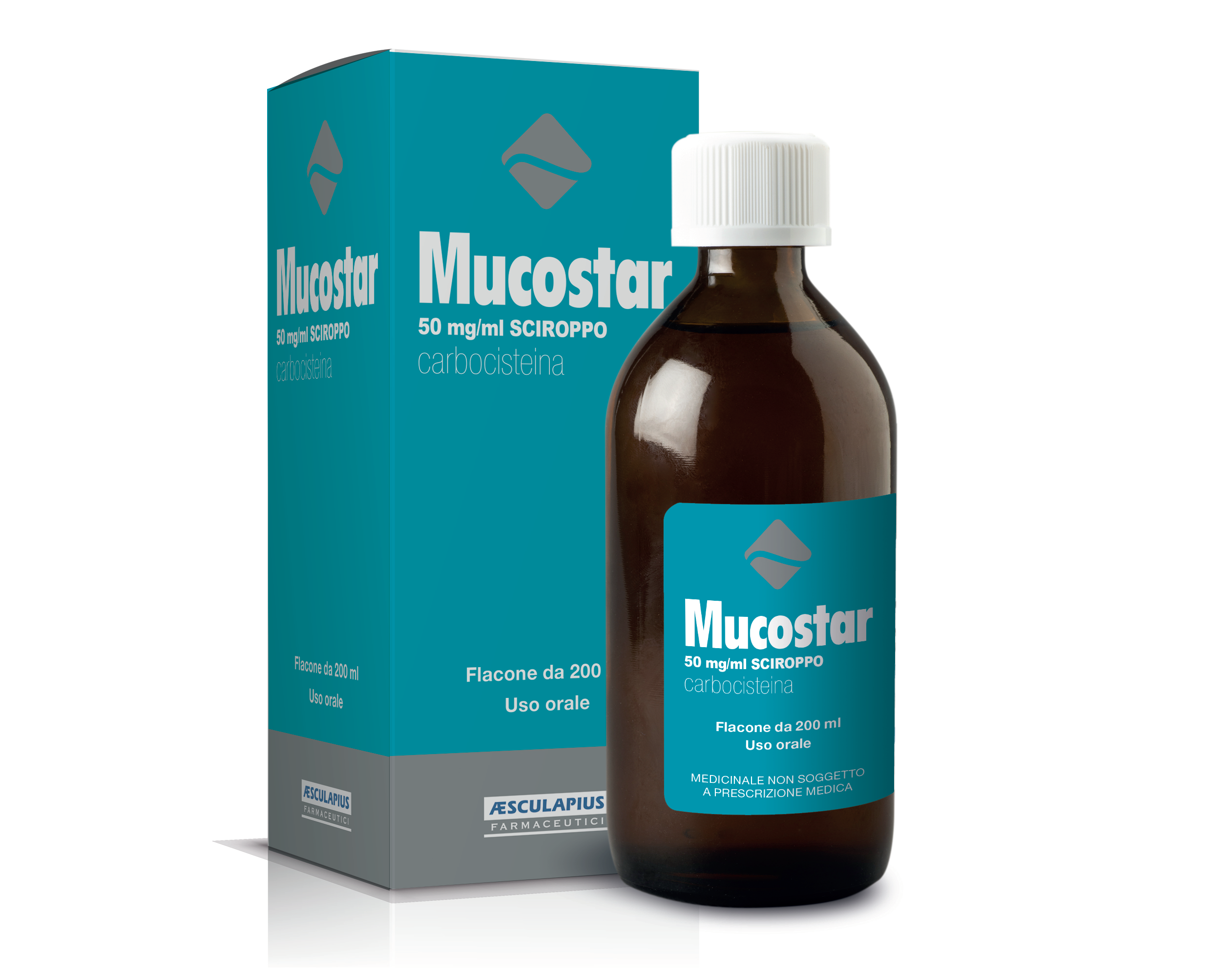 MUCOSTAR*SCIR FL 200ML 50MG/ML - famajoy.it