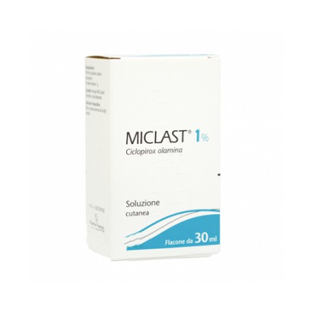 Miclast 1% Soluzione Cutanea Antifunginea 30ml - famajoy.it