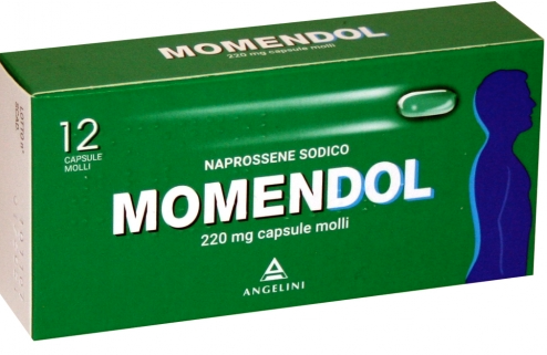MOMENDOL*12CPS MOLLI 220MG - famajoy.it