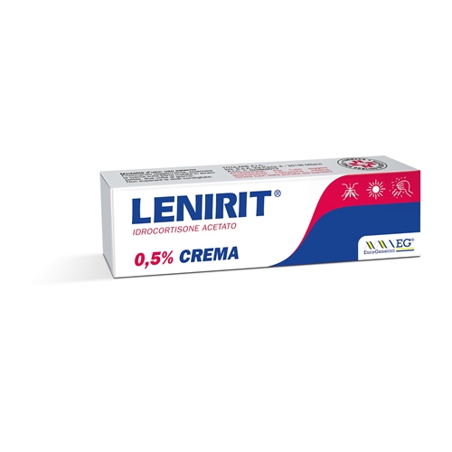 LENIRIT* Idrocortisone acetato-punture di insetto-eczemi-pruriti -CREMA DERM 20G 0,5%  - famajoy.it