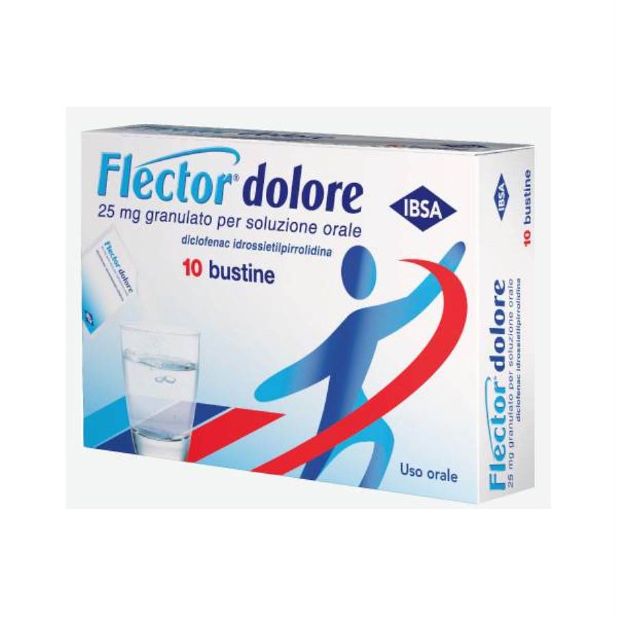 FLECTOR DOLORE*GRAT 10BUST25MG - famajoy.it