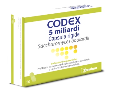 CODEX*20CPS 5MLD 250MG BLISTER - famajoy.it