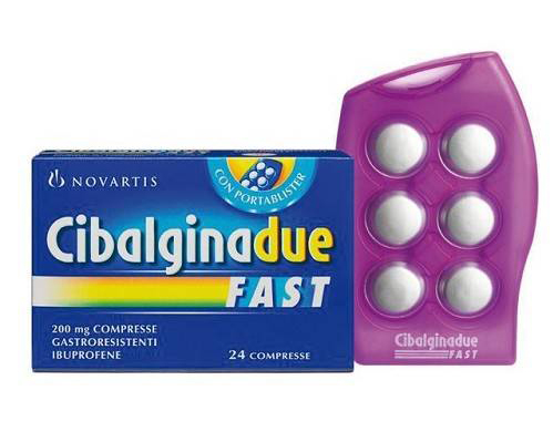CIBALGINA DUE FAST*24CPR 200MG - famajoy.it