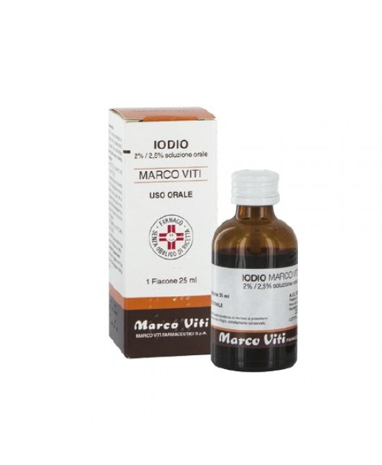 IODIO OS SOLUZ MV*25ML 2%+2,5% - famajoy.it