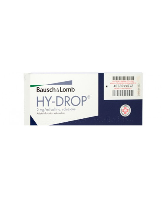 Bausch & Lomb Hydrop Collirio 20 Monodosi Da 0,25ml - famajoy.it