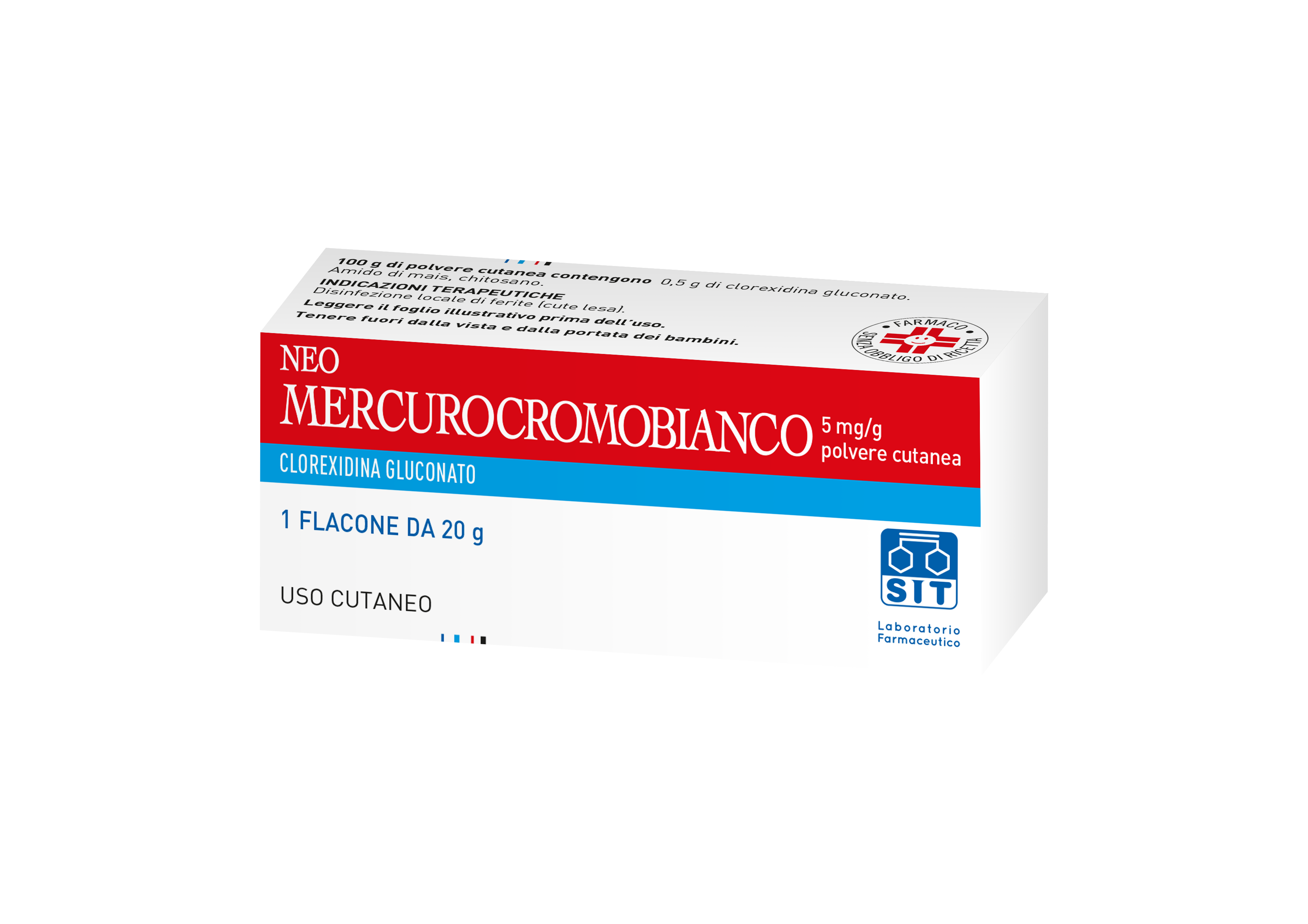 NEOMERCUROCROMO BIANCO*POLV20G - famajoy.it