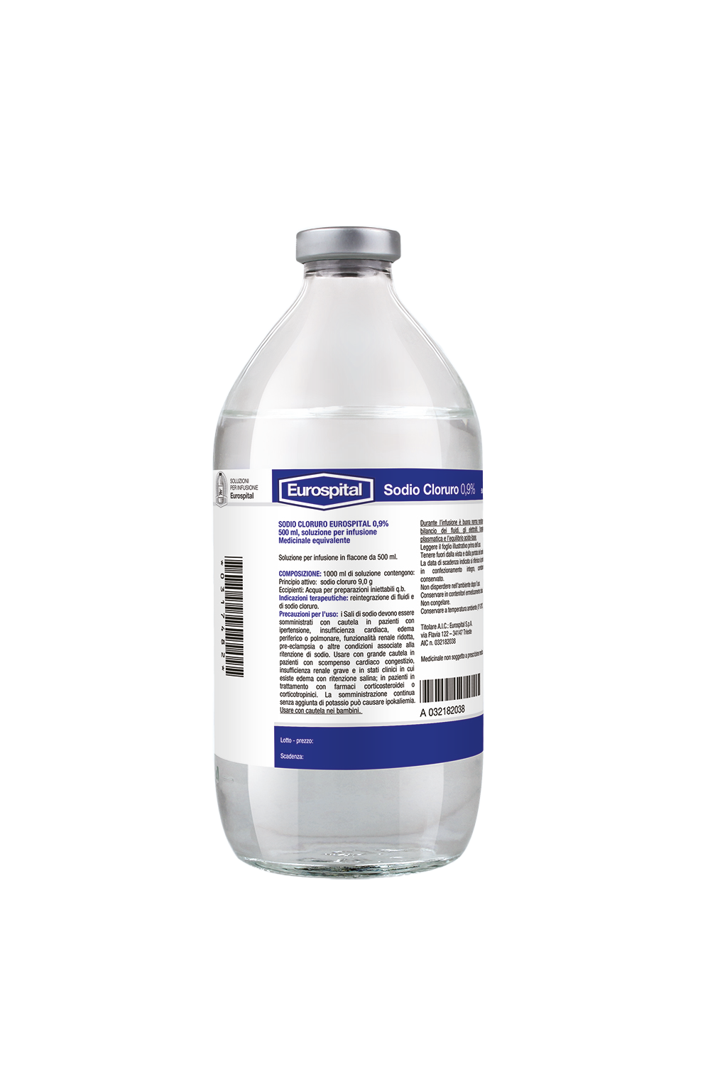 SODIO CLORURO EUROS*0,9% 250ML - famajoy.it