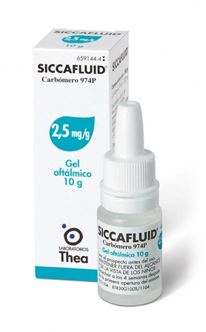 SICCAFLUID*GEL OFT 10G 2,5MG/G - famajoy.it