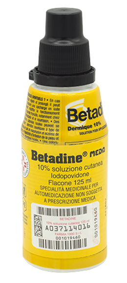 BETADINE*SOLUZ CUT 125ML 10% - famajoy.it