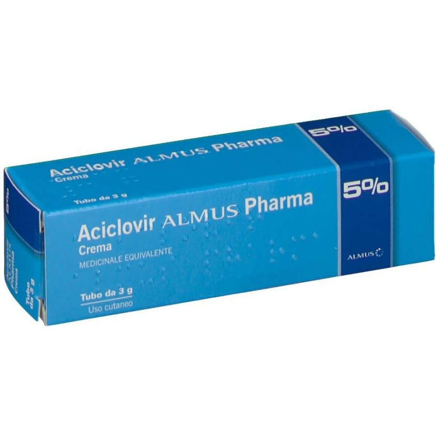 ACICLOVIR ALM*CREMA 3G 5% - famajoy.it
