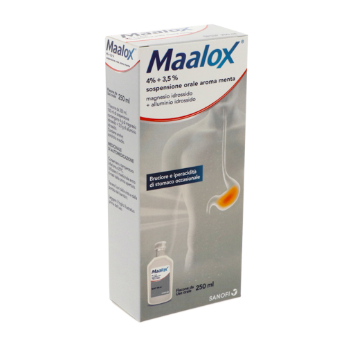 MAALOX*OS SOSP 250ML 4%+3,5% - famajoy.it