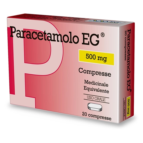 PARACETAMOLO EG*20CPR 500MG - famajoy.it