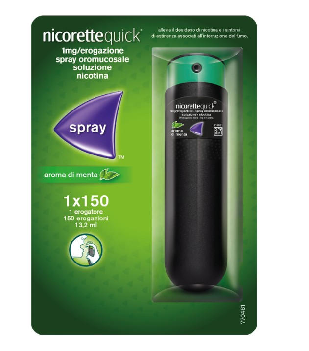 NICORETTEQUICK*SPRAY 1FL 150D - famajoy.it