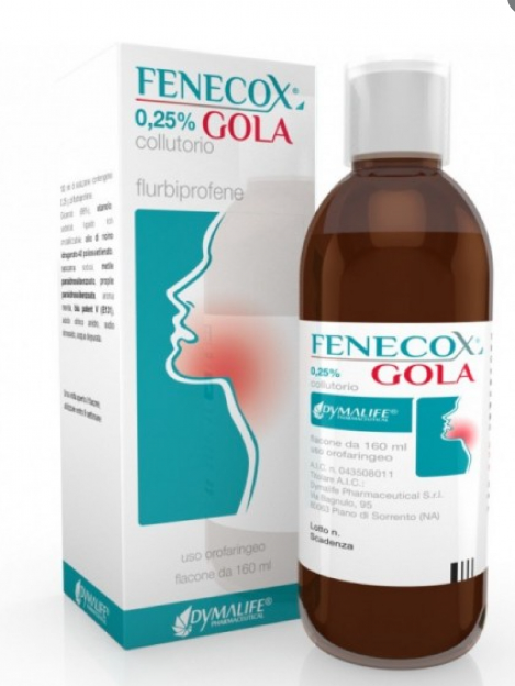 FENECOX GOLA*COLLUT 160ML0,25% - famajoy.it