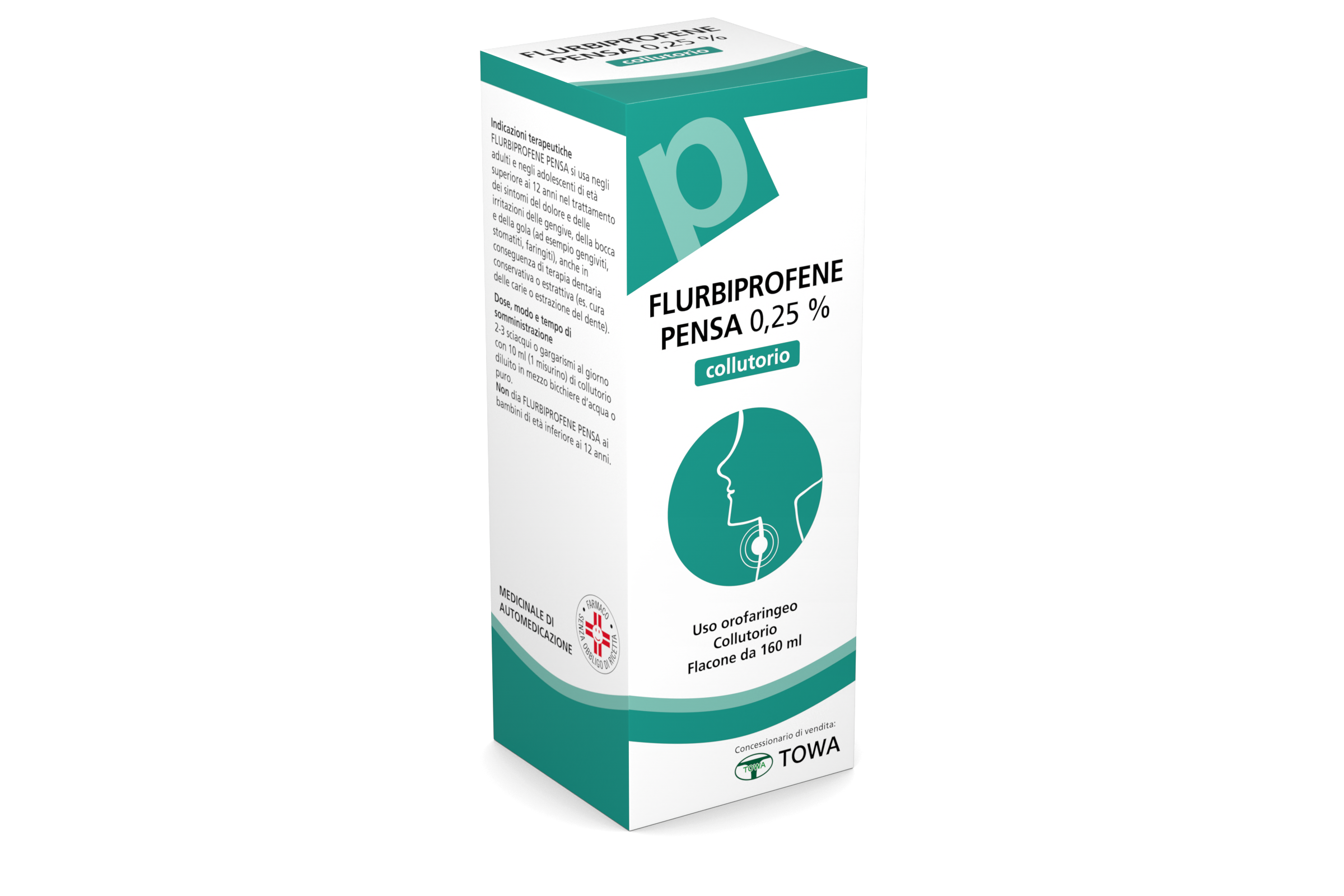 FLURBIPROFENE PE*COLLUT 160ML - famajoy.it