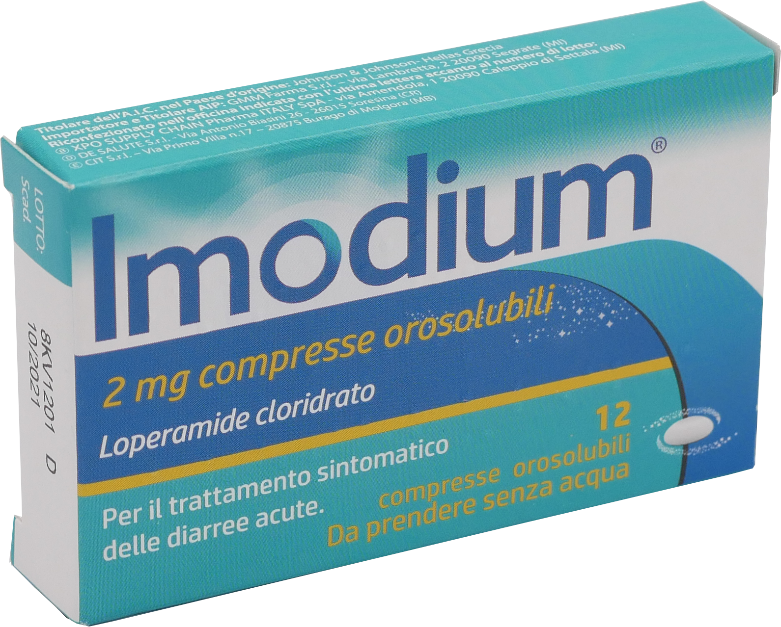 IMODIUM*12CPR OROSOL 2MG - famajoy.it