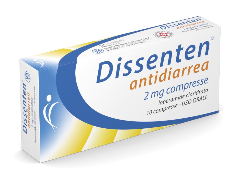 DISSENTEN ANTIDIARREA*10CPR2MG - famajoy.it