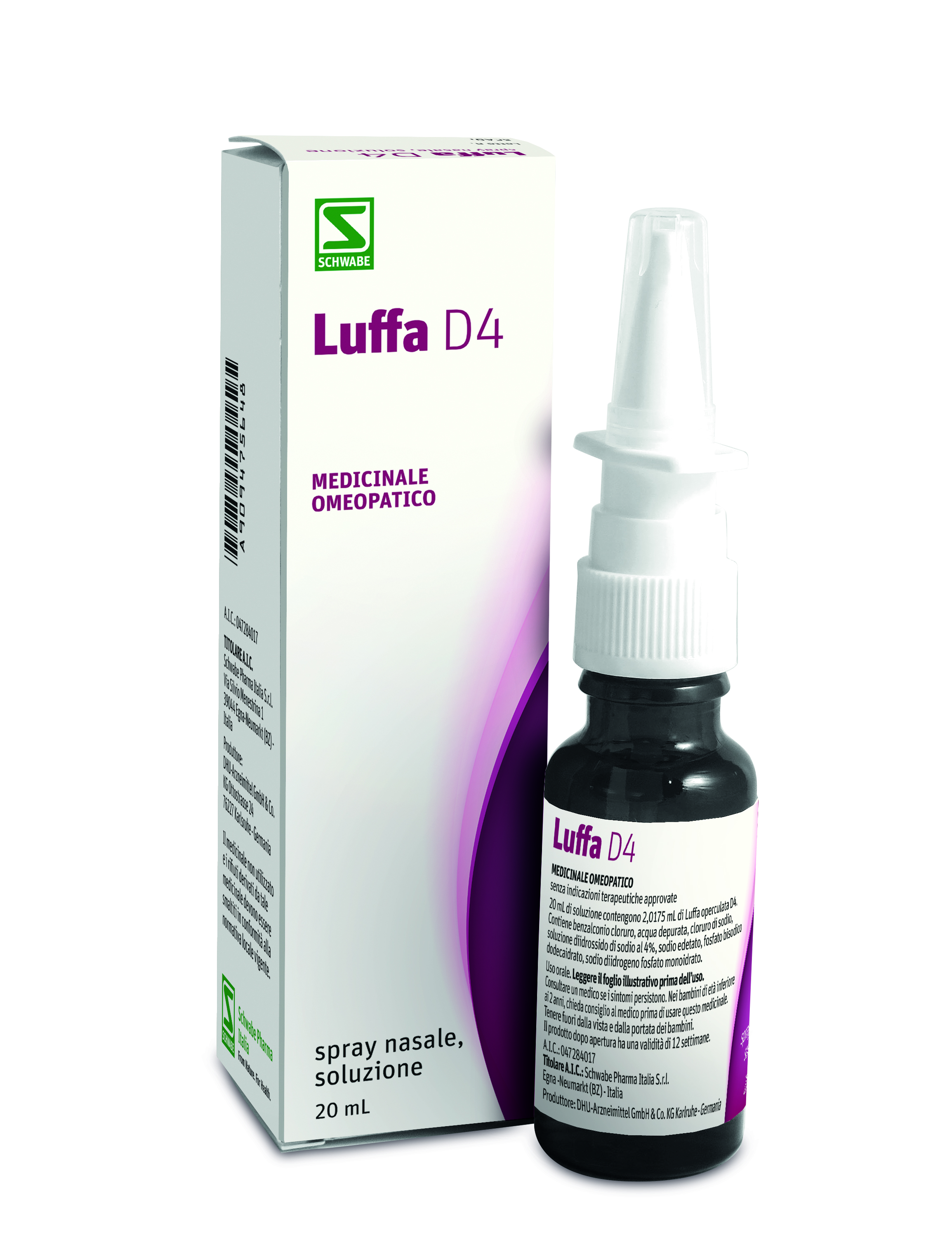 LUFFA*D4 SPRAY NASALE 1FL 20ML - famajoy.it